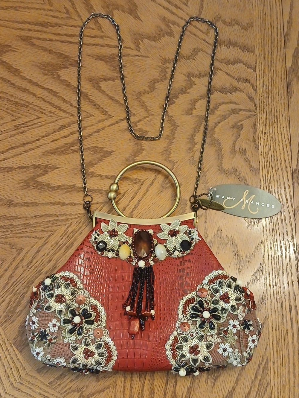 Mary Frances "Cherry Cupcake" Purse - Picture 1 of 13